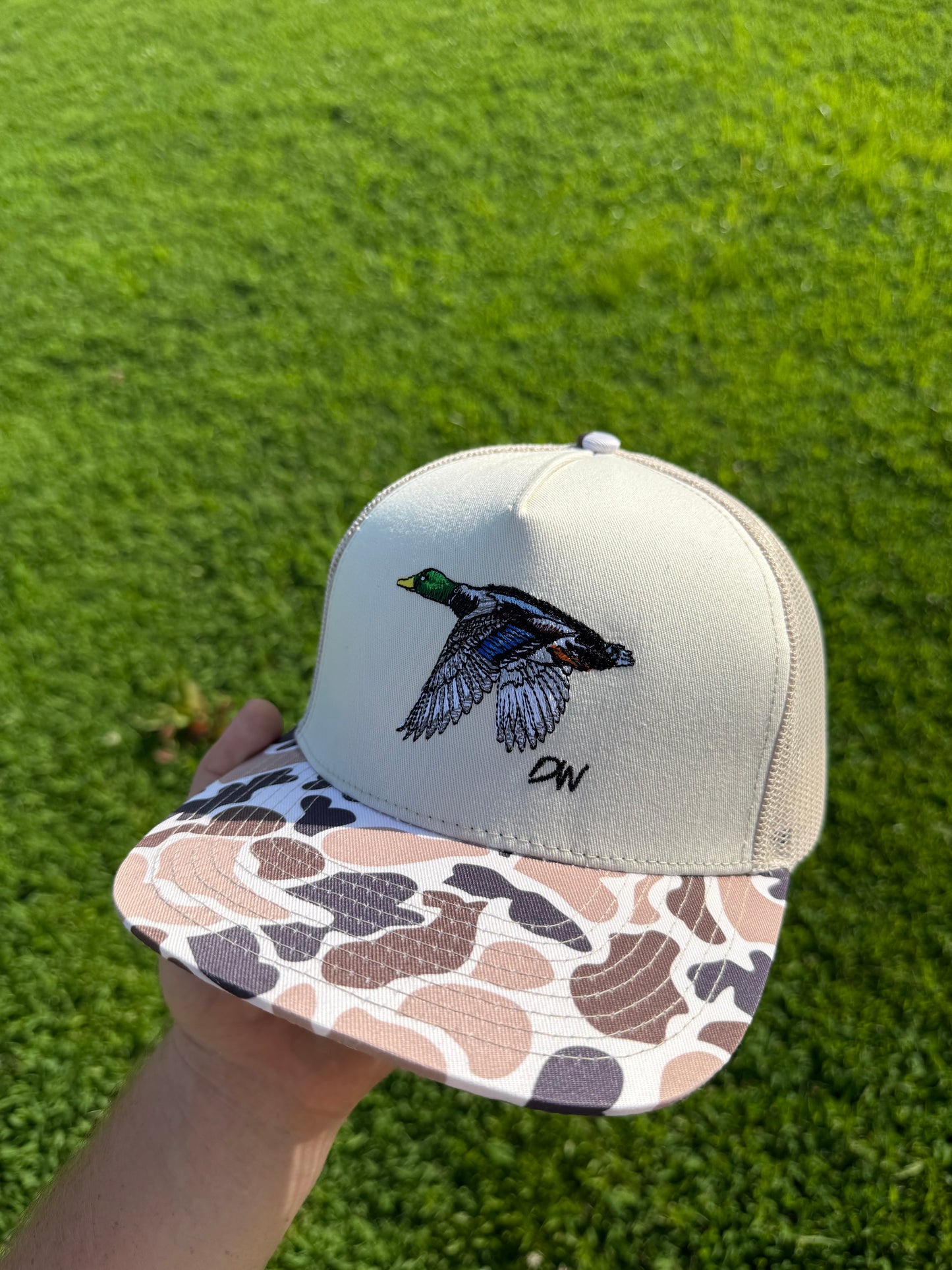 Custom duck hat